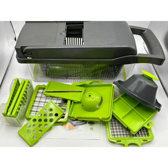 Vegetable Chopper Multifunctional Shred, Dice & Slice Tool All Parts/Pieces - Picture 2 of 3